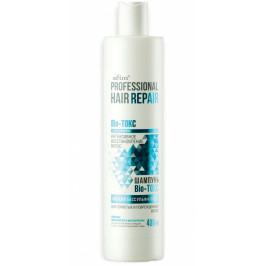 Шампунь мягкий бессульфатный Bio-ТОКС Белита Professional Hair Repair для пористых и повреждённых волос 400 мл