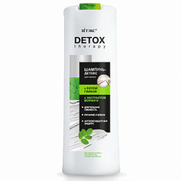 Шампунь-детокс для волос Витэкс Detox therapy с белой глиной и экстрактом моринги 500 мл
